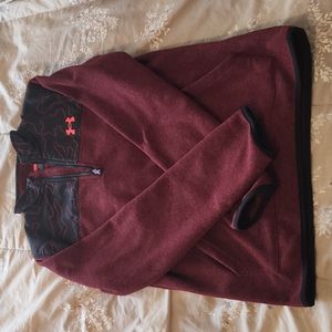 Under Armour zip pull over sweatshirt